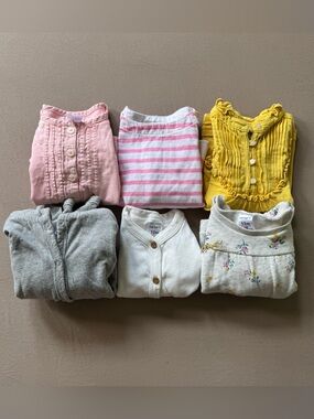 Baby Girls Spring Top Bundle